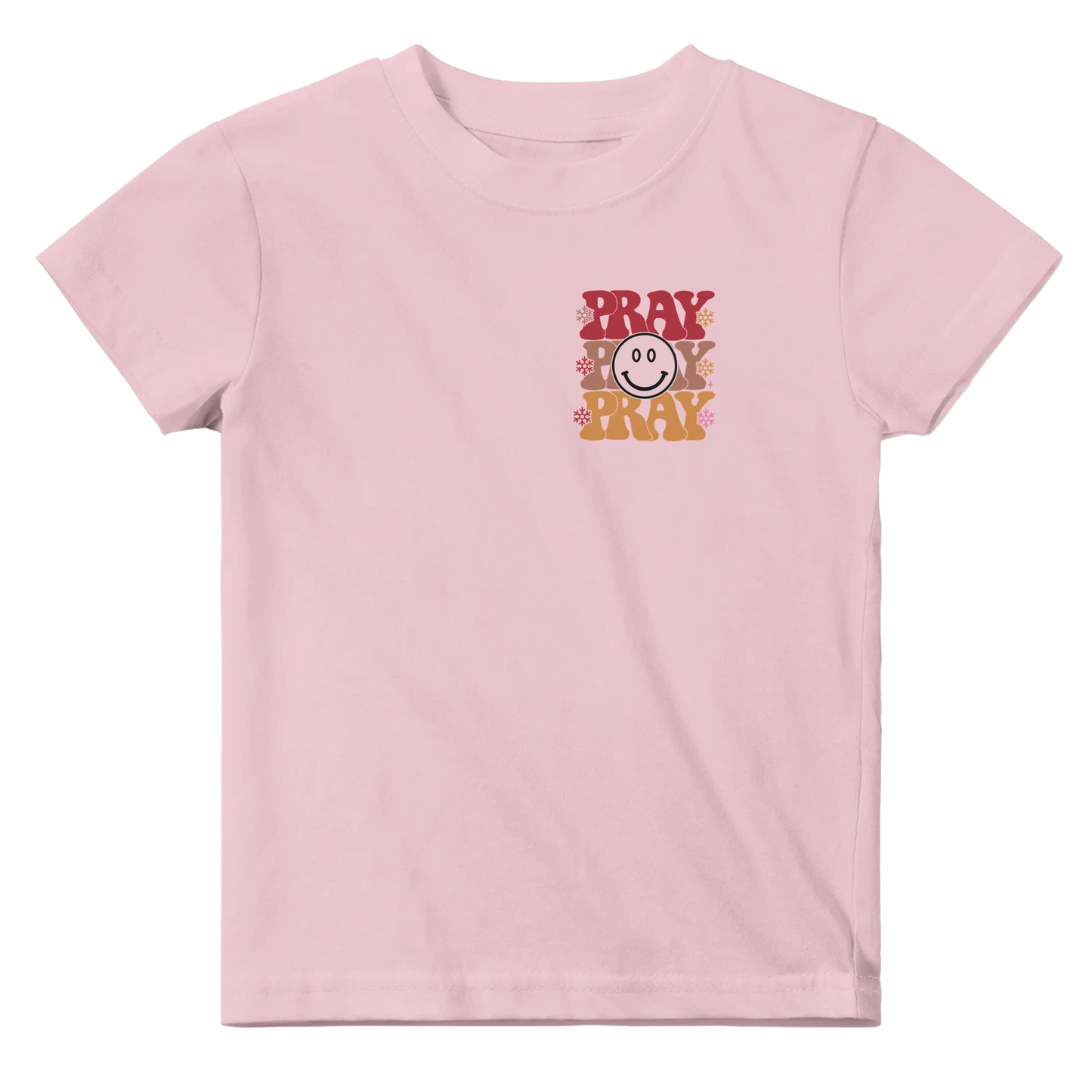 Pray Christian  Baby Crewneck T-shirt - ClaimedbyGodDesigns