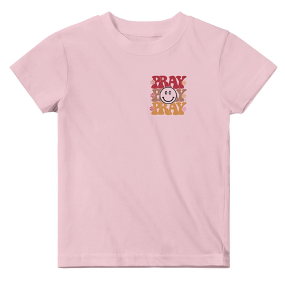 Pray Christian  Baby Crewneck T-shirt - ClaimedbyGodDesigns