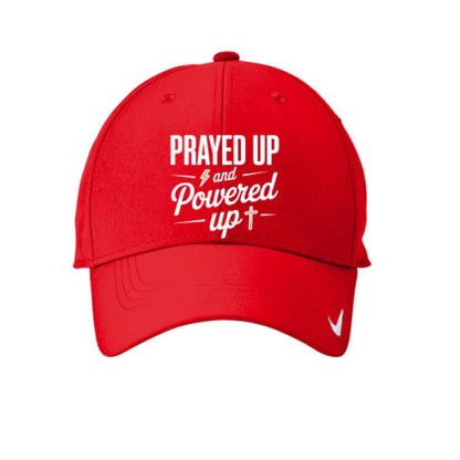 Prayed Up and Powered Up Adult Christian Hat - ClaimedbyGodDesigns