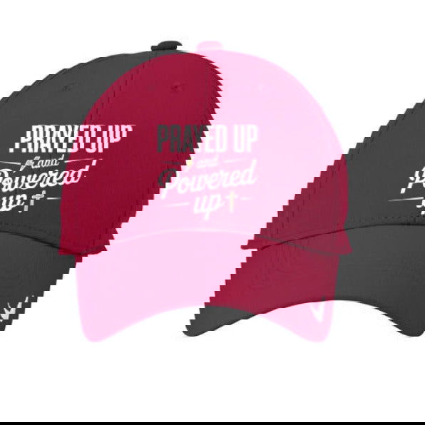 Prayed Up and Powered Up Adult Christian Hat - ClaimedbyGodDesigns