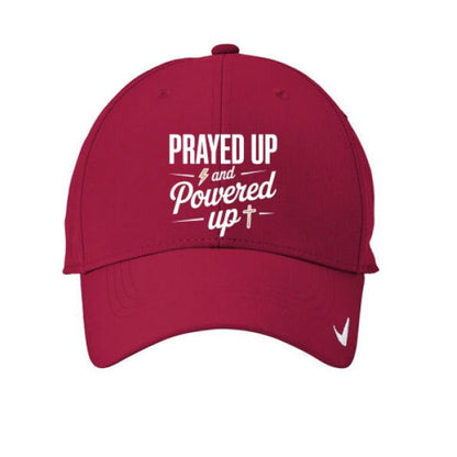 Prayed Up and Powered Up Adult Christian Hat - ClaimedbyGodDesigns