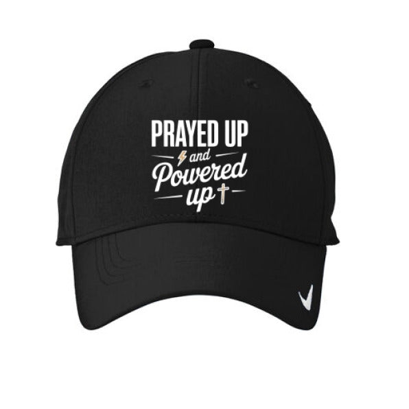 Prayed Up and Powered Up Adult Christian Hat - ClaimedbyGodDesigns