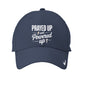 Prayed Up and Powered Up Adult Christian Hat - ClaimedbyGodDesigns