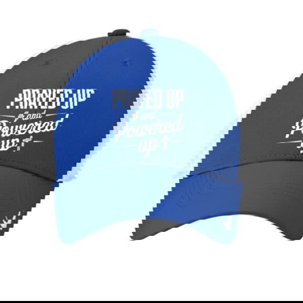 Prayed Up and Powered Up Adult Christian Hat - ClaimedbyGodDesigns