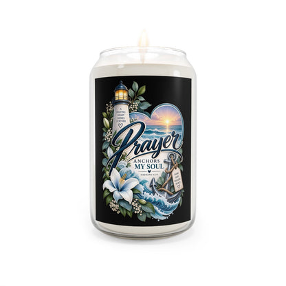Prayer Anchors My Soul Scented Soy Candle - Claimed by God Designs