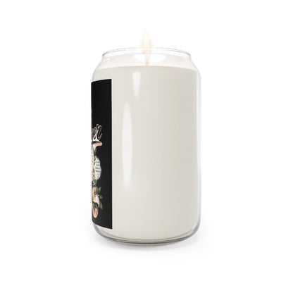Prayer Brings Peace Floral Soy Candle - Claimed by God Designs