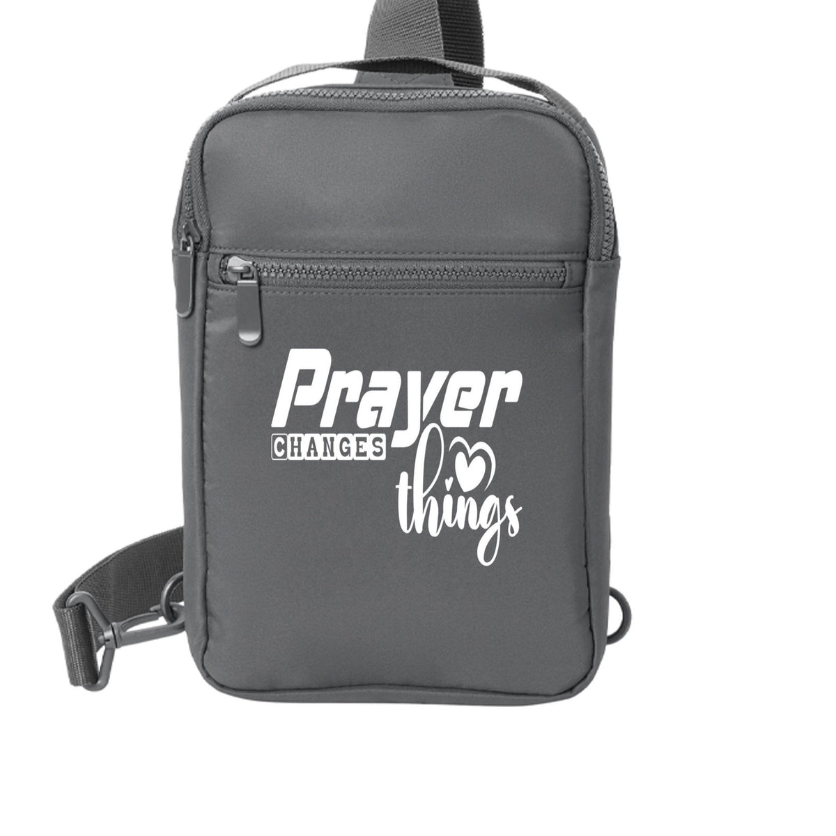 Prayer Changes Things Christian Backpack - ClaimedbyGodDesigns