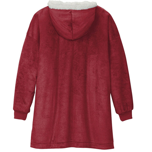 Prayer Changes Things Christian Unisex Premium Wearable Blanket - ClaimedbyGodDesigns