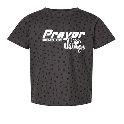 Prayer Changes Things Toddler Christian T-shirt - ClaimedbyGodDesigns