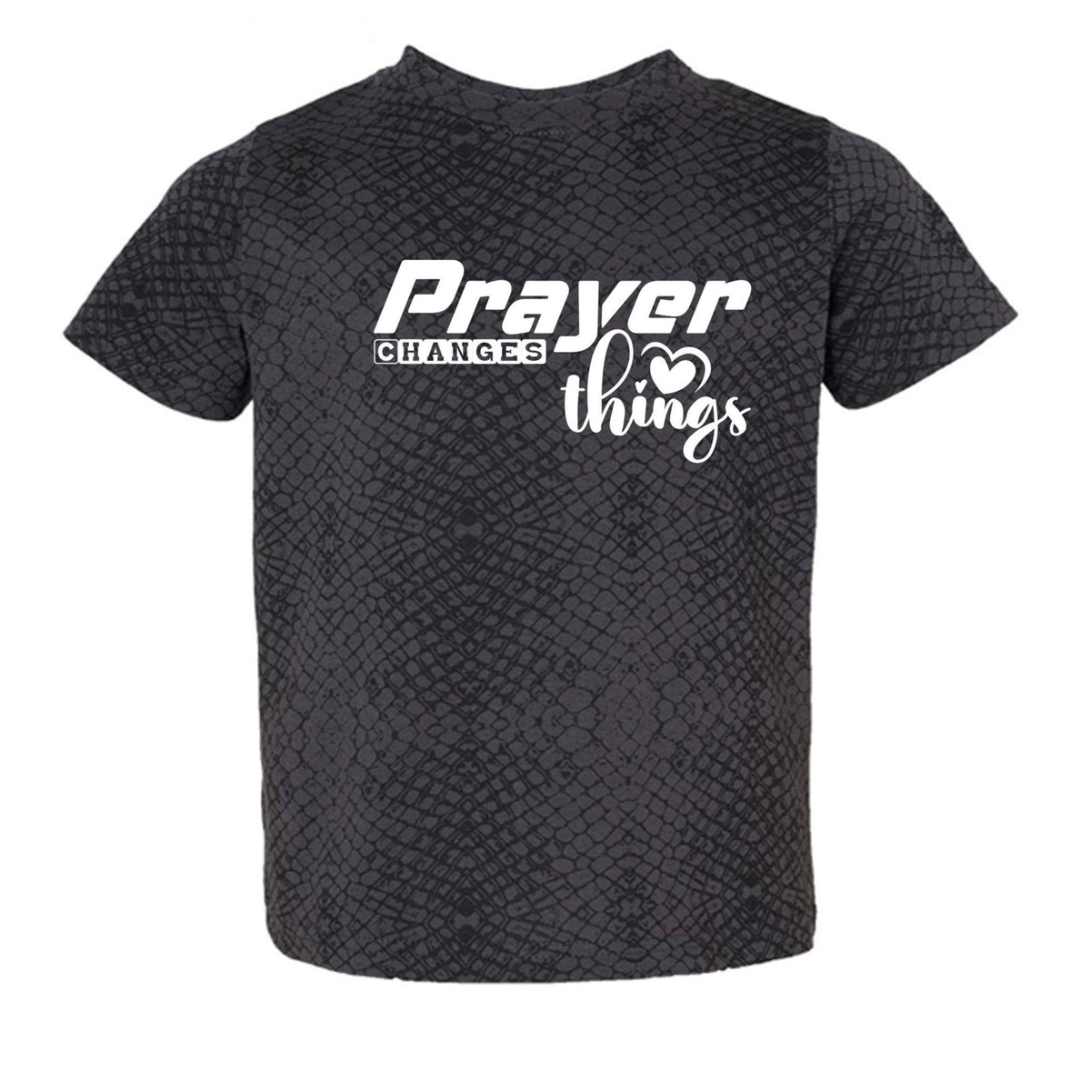 Prayer Changes Things Toddler Christian T-shirt - ClaimedbyGodDesigns