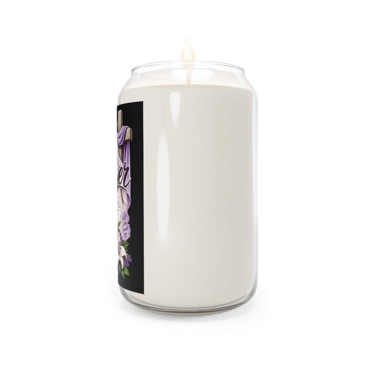 Prayer Creates a Beautiful Tomorrow Scented Soy Candle - Claimed by God Designs