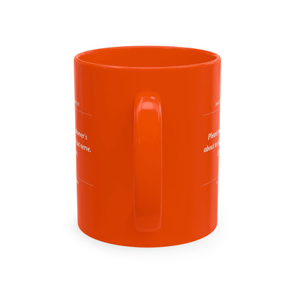 Prayer Request Ceramic Mug — Humorous 'Pray for Whoever Gets on My Last Nerve' Coffee Cup - ClaimedbyGodDesigns