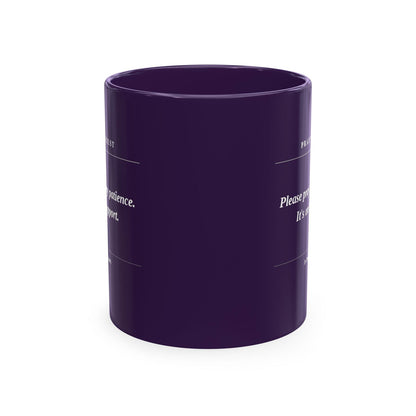 Prayer Request Ceramic Mug — 'Please Pray for Me' Inspirational Coffee Cup - ClaimedbyGodDesigns