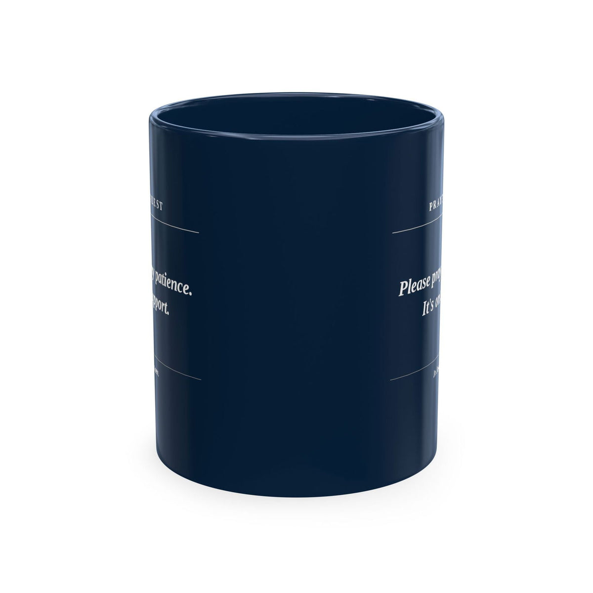 Prayer Request Ceramic Mug — 'Please Pray for Me' Inspirational Coffee Cup - ClaimedbyGodDesigns