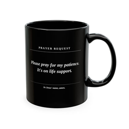 Prayer Request Ceramic Mug — 'Please Pray for Me' Inspirational Coffee Cup - ClaimedbyGodDesigns