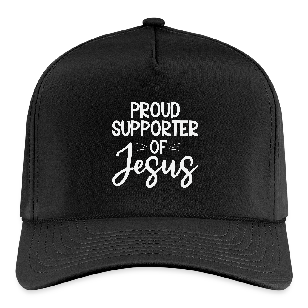 Proud Supporter Christian Rope Cap - ClaimedbyGodDesigns