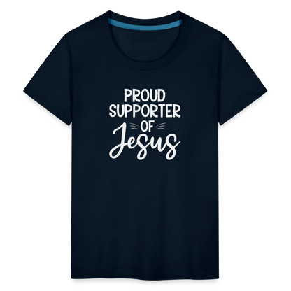 Proud Supporter Youth Christian Premium T-Shirt - ClaimedbyGodDesigns
