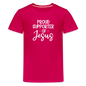 Proud Supporter Youth Christian Premium T-Shirt - ClaimedbyGodDesigns