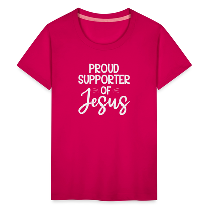 Proud Supporter Youth Christian Premium T-Shirt - ClaimedbyGodDesigns