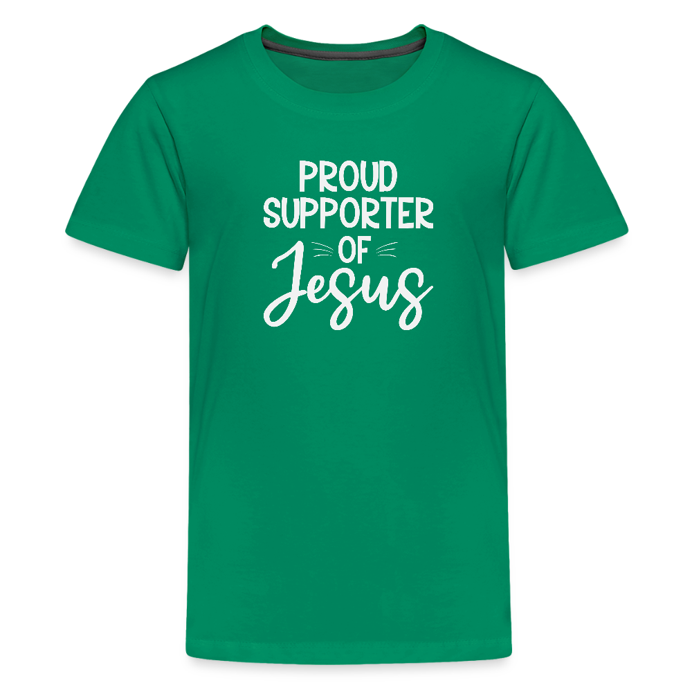 Proud Supporter Youth Christian Premium T-Shirt - ClaimedbyGodDesigns
