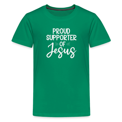 Proud Supporter Youth Christian Premium T-Shirt - ClaimedbyGodDesigns