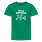 Proud Supporter Youth Christian Premium T-Shirt - ClaimedbyGodDesigns