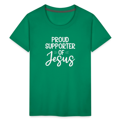 Proud Supporter Youth Christian Premium T-Shirt - ClaimedbyGodDesigns