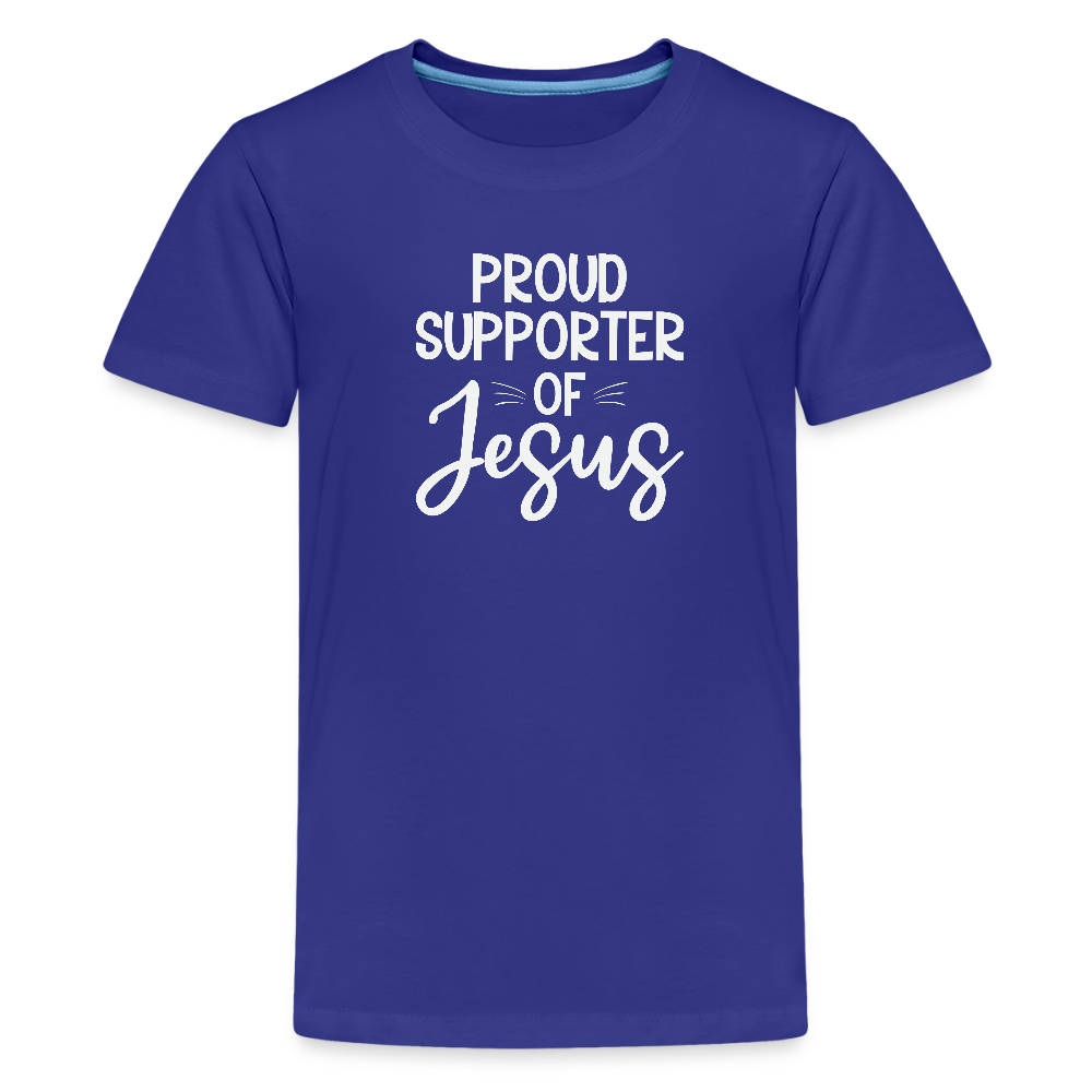 Proud Supporter Youth Christian Premium T-Shirt - ClaimedbyGodDesigns