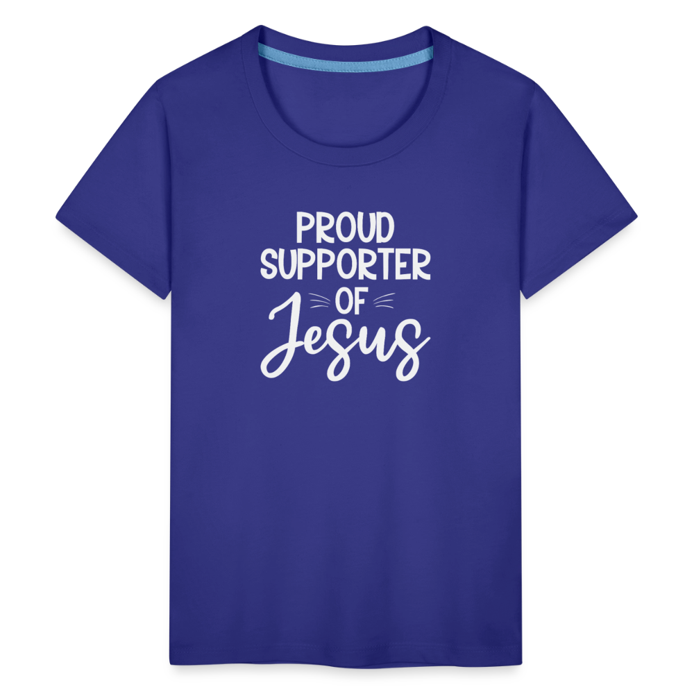 Proud Supporter Youth Christian Premium T-Shirt - ClaimedbyGodDesigns