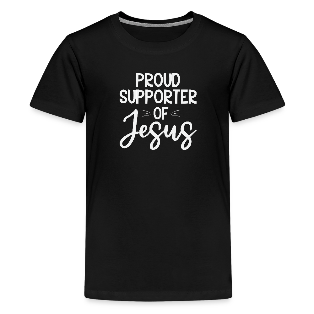Proud Supporter Youth Christian Premium T-Shirt - ClaimedbyGodDesigns