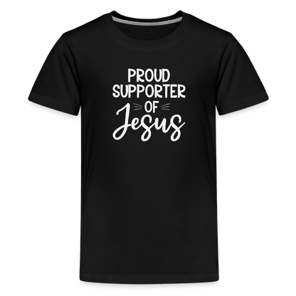 Proud Supporter Youth Christian Premium T-Shirt - ClaimedbyGodDesigns