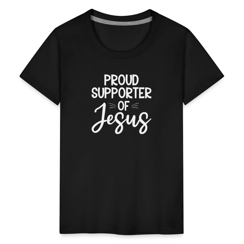 Proud Supporter Youth Christian Premium T-Shirt - ClaimedbyGodDesigns