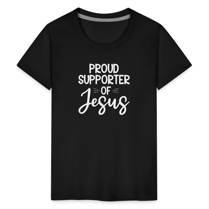 Proud Supporter Youth Christian Premium T-Shirt - ClaimedbyGodDesigns