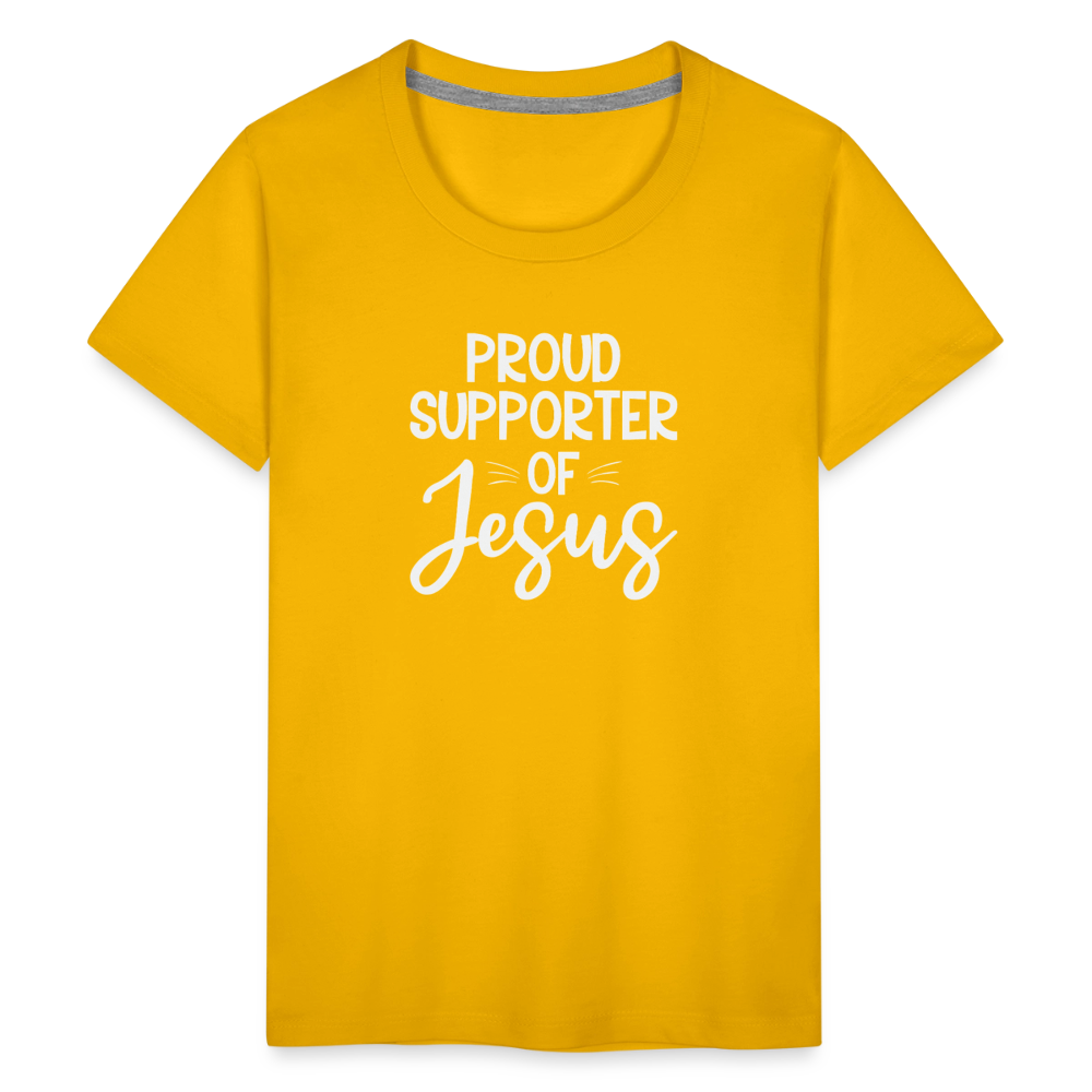 Proud Supporter Youth Christian Premium T-Shirt - ClaimedbyGodDesigns