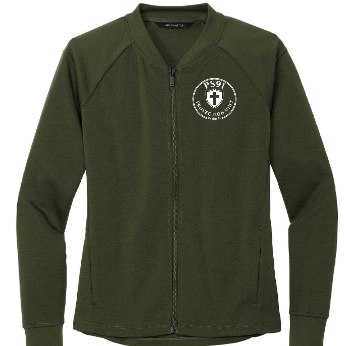 Psalm 91 Protection Unit Women's Kingdom Code Christian Jacket - ClaimedbyGodDesigns