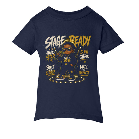 Stage Ready God's VIP Baby Christian T-shirt - ClaimedbyGodDesigns
