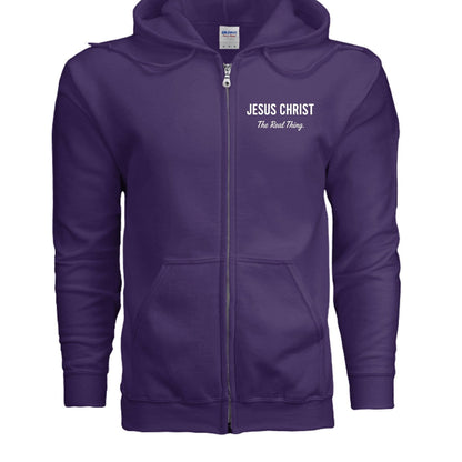 Refresh Your Soul Unisex Christian Full-zip Hooded Sweatshirt - ClaimedbyGodDesigns