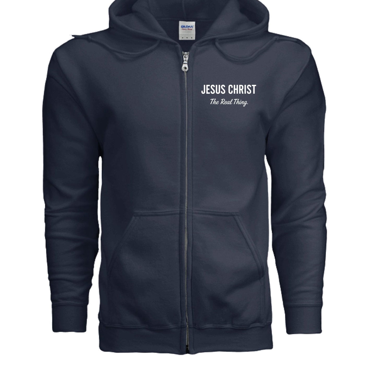 Refresh Your Soul Unisex Christian Full-zip Hooded Sweatshirt - ClaimedbyGodDesigns
