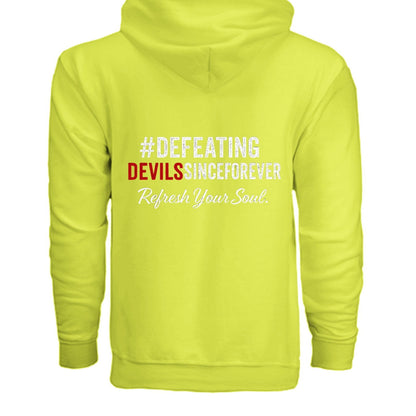Refresh Your Soul Unisex Christian Full-zip Hooded Sweatshirt - ClaimedbyGodDesigns