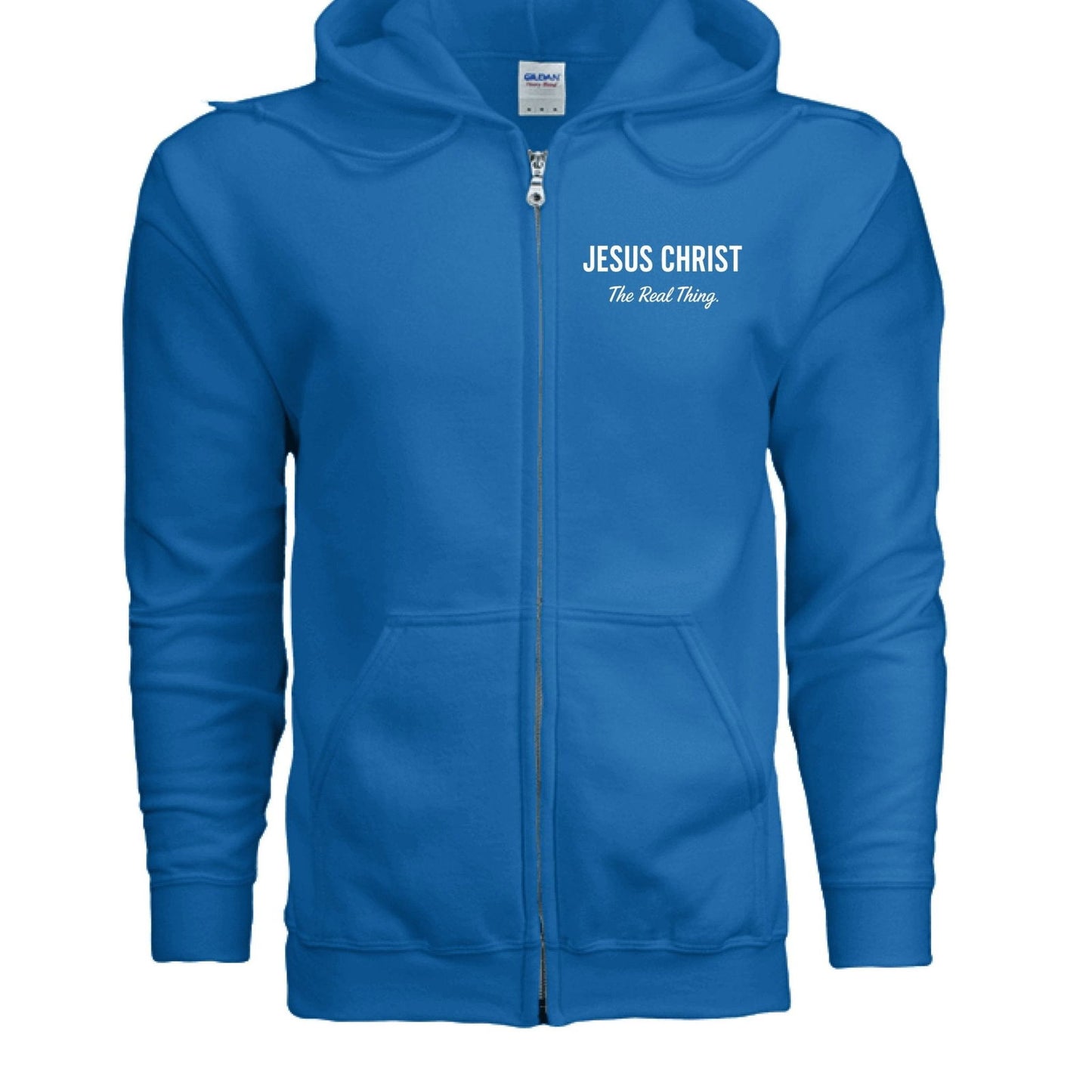 Refresh Your Soul Unisex Christian Full-zip Hooded Sweatshirt - ClaimedbyGodDesigns