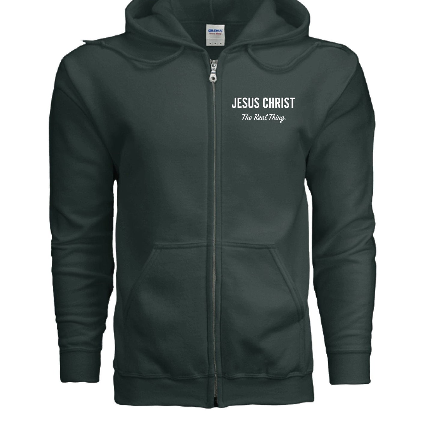 Refresh Your Soul Unisex Christian Full-zip Hooded Sweatshirt - ClaimedbyGodDesigns