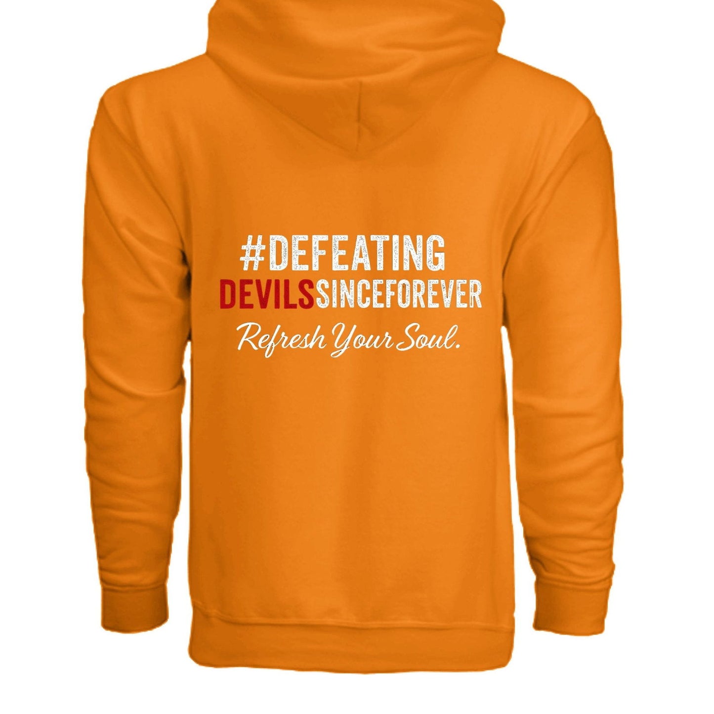 Refresh Your Soul Unisex Christian Full-zip Hooded Sweatshirt - ClaimedbyGodDesigns
