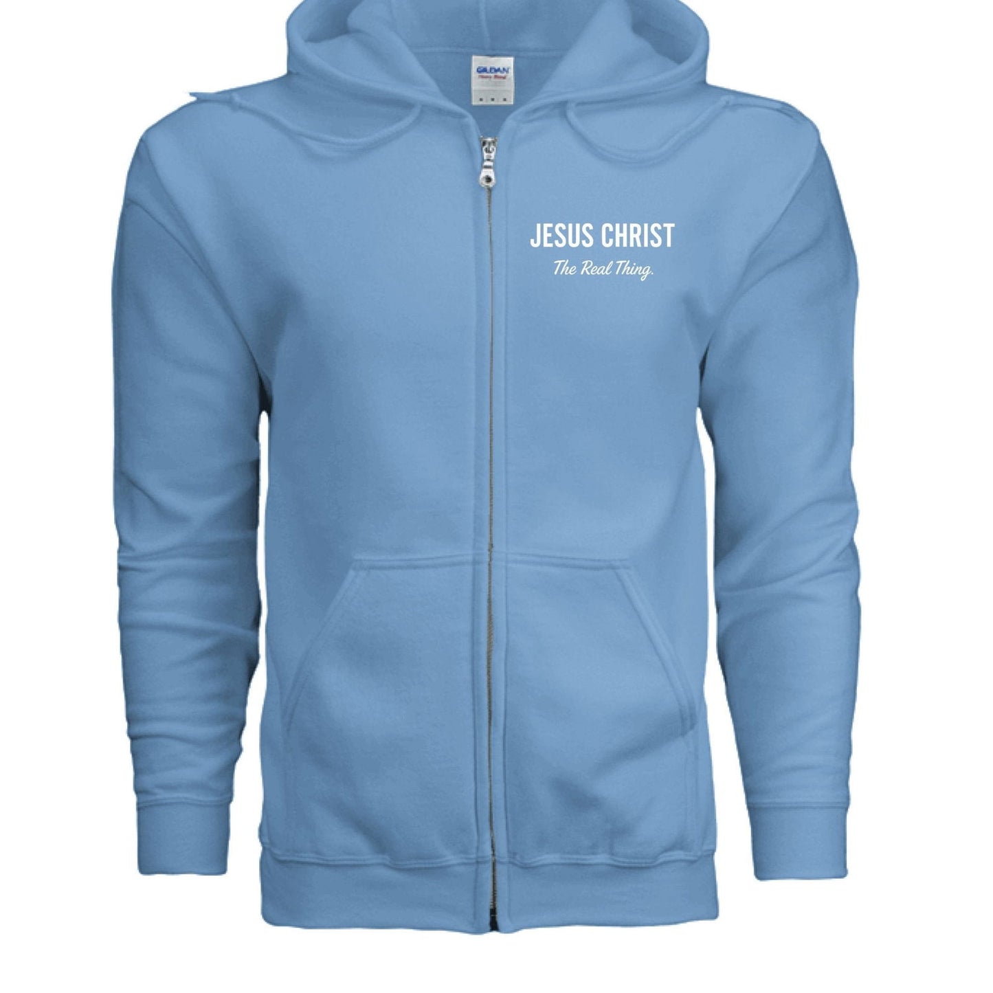 Refresh Your Soul Unisex Christian Full-zip Hooded Sweatshirt - ClaimedbyGodDesigns
