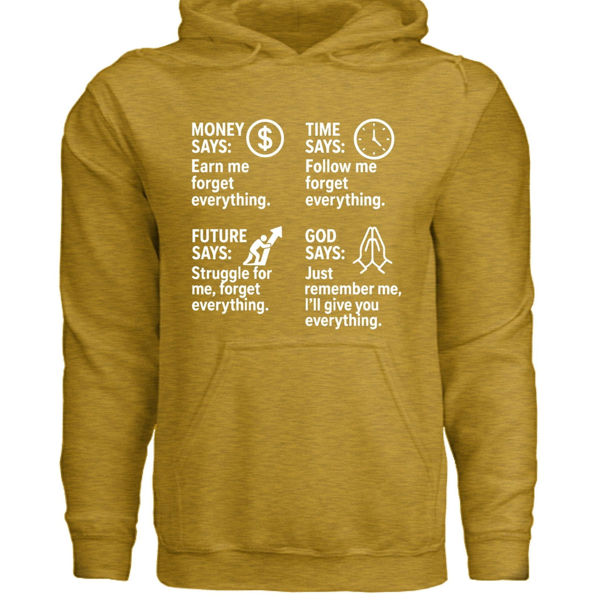 Remember Me Christian Unisex Hooded Pullover Sweatshirt - ClaimedbyGodDesigns