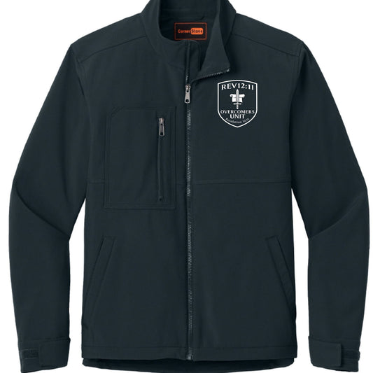 Revelation 12:11 Overcomers Unit Men’s Kingdom Code Christian Jacket - ClaimedbyGodDesigns