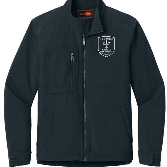 Revelation 19:16 King's Regiment Men’s Kingdom Code Christian Jacket - ClaimedbyGodDesigns