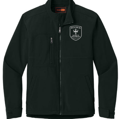 Revelation 19:16 King's Regiment Men’s Kingdom Code Christian Jacket - ClaimedbyGodDesigns