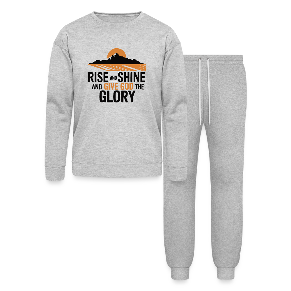 Rise and Shine Unisex Lounge Wear Set Outfit - ClaimedbyGodDesigns
