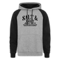 Salt and Light Christian Unisex Colorblock Hooded Sweatshirt - ClaimedbyGodDesigns