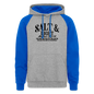 Salt and Light Christian Unisex Colorblock Hooded Sweatshirt - ClaimedbyGodDesigns